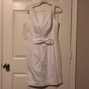 White bow Lilly Pulitzer dress